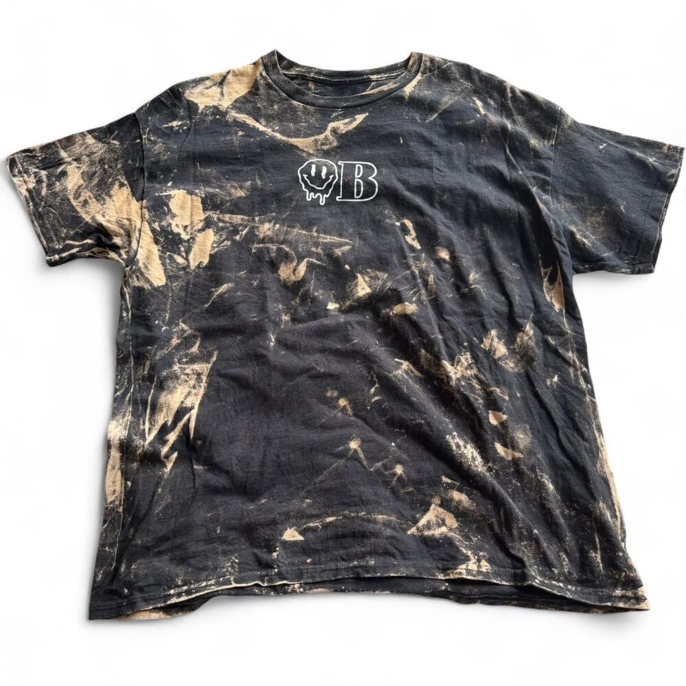 OB Ocean Beach San Diego Bleached Graphic Tee XL